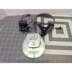 Philips Personal CD Player CD-RW 40 Second Skip Protection Tested Works Great